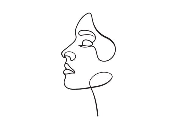 Download Young Girl Modern Minimalist Line Art - Young Collection